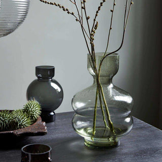 Vase Organi transparent 35cm - Het Adres