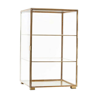 Vitrinenschrank Glass Messing 56cm - Het Adres