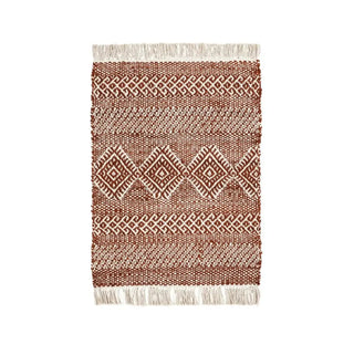 Vloerkleed Ethnic bruin natuur 60x90 cm van House Doctor, duidelijk als hoofdfoto afgebeeld