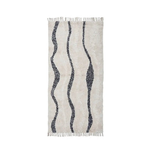 Vloerkleed Muzo Beige 90x180 cm van House Doctor, duidelijk als hoofdfoto afgebeeld