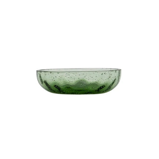 Wah schaal groen glas 12cm van House Doctor, duidelijk als hoofdfoto afgebeeld