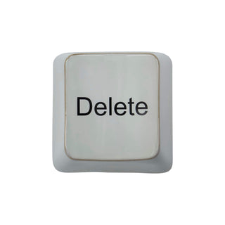 Wanddecoratie Delete off-white 18×18 cm van House Doctor, duidelijk als hoofdfoto afgebeeld