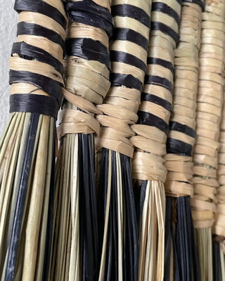 Wanddecoratie Junia naturel zwart 100cm van House Doctor, in een gestileerde detailopstelling