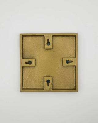 Wanddecoratie List antiek brons - set van 4 van House Doctor, recht van voren met vorm en afwerking zichtbaar