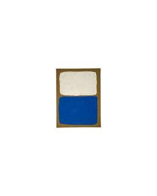 Wandkunst Reca Blauw 30x40cm van House Doctor, duidelijk als hoofdfoto afgebeeld