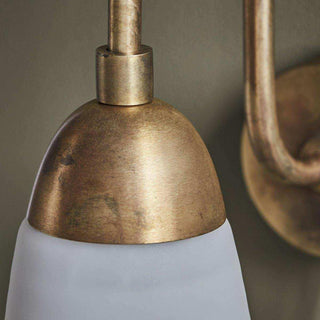 Wandlamp Drop brons van House Doctor, in een gestileerde detailopstelling