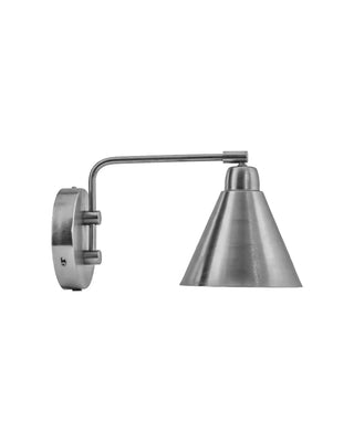 Wandlamp Game geborstelde zilveren afwerking 30cm van House Doctor, duidelijk als hoofdfoto afgebeeld