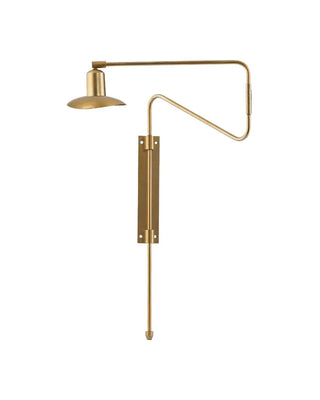 Wandlamp Swing goud 63cm van House Doctor, duidelijk als hoofdfoto afgebeeld