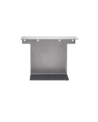 Wandplank Book geborstelde zilver van House Doctor, duidelijk als hoofdfoto afgebeeld