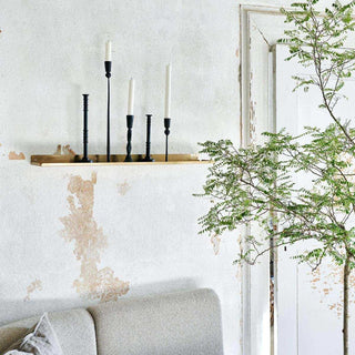 Étagère murale Ledge laiton 80cm - Het Adres