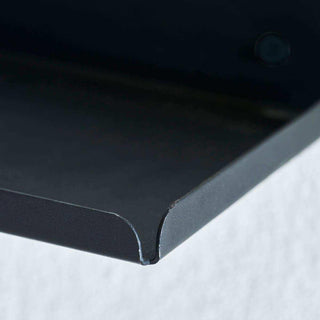 Wandregal Ledge schwarz 80cm - Het Adres