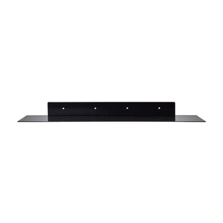 Wandplank Revi zwart metaal 80cm van House Doctor, aan de achterzijde met afwerking zichtbaar