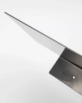 Wandplank Revi zwart metaal 80cm van House Doctor, vanuit een aanvullend productaanzicht