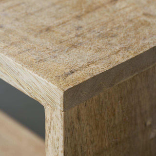 Wandplank Sate naturel 60cm van House Doctor, van dichtbij met materiaal en textuur zichtbaar