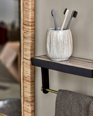 Wandrek Rowel beige 28cm van House Doctor, toegepast in een sfeervolle interieursetting