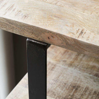Consola Woda natural 90cm - Het Adres
