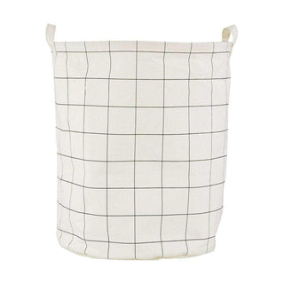 Sacca per il bucato Squares bianco nero - Het Adres