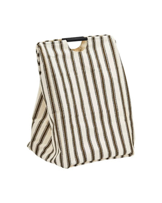 Waszak Vibes bruin 40x60cm van House Doctor, recht van voren met vorm en afwerking zichtbaar