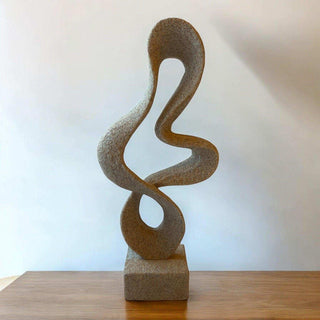 Figurine Poly 27cm beige - Het Adres