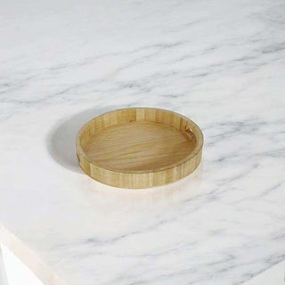 Dienblad grand forks naturel 35cm van House of Nature, toegepast in een sfeervolle interieursetting