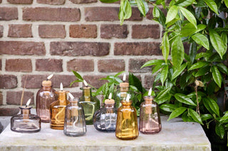 Glow Jars led buitenkaarsen set 12cm van House of Nature, toegepast in een sfeervolle interieursetting