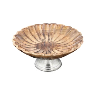 Plateau Niederau hout 25cm van House of Nature, schuin bekeken met vorm en afwerking zichtbaar