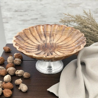 Plateau Niederau hout 25cm van House of Nature, toegepast in een sfeervolle interieursetting