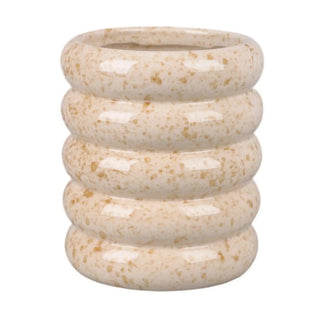 Maceta Crossfield beige 16cm - Het Adres