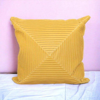 Zierkissen Prata gelb 45x45cm - Het Adres