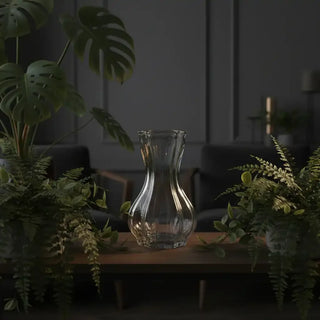 Vaas Flin Fion grijs 15cm van House of Nature, toegepast in een sfeervolle interieursetting