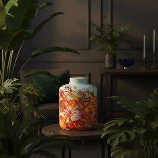 Vaas Francis Sling Caribbean Bloom 25cm van House of Nature, toegepast in een sfeervolle interieursetting
