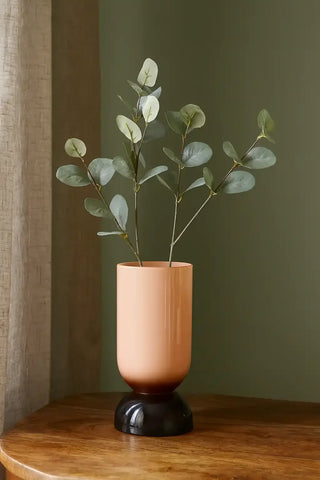Vaas Lyss glas 26cm van House of Nature, toegepast in een sfeervolle interieursetting