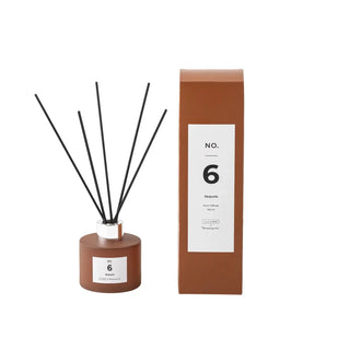 Geurdiffuser glas bruin no. 6 sequoia - 100ml van Illume, duidelijk als hoofdfoto afgebeeld