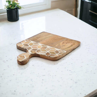 Plateau Caddy naturel 36cm - Het Adres