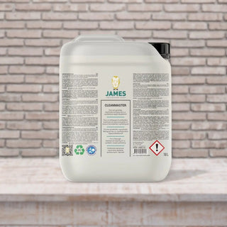 Cleanmaster professional - 10 liter van James, vanuit een aanvullend aanzicht van de professionele verpakking