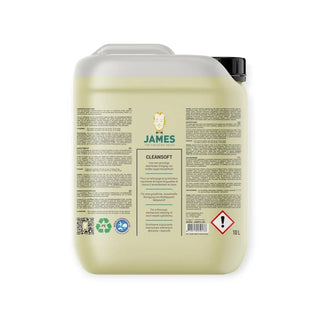 Cleansoft professional - 10 liter van James, vrijstaand en duidelijk afgebeeld