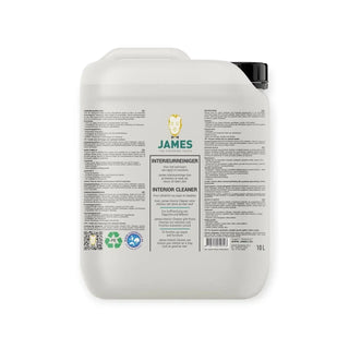 Interieurreiniger professional - 10 liter van James, vrijstaand en duidelijk afgebeeld