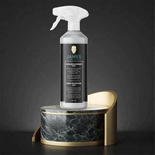 James ECO vezelbeschermer spray voor textiel en leer, waterafstotend en milieuvriendelijk