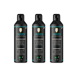 Vlekkenwonder 250ml van James, vanuit een aanvullend aanzicht van de professionele verpakking