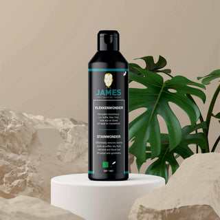 Vlekkenwonder 250ml van James, toegepast in een sfeervolle interieursetting