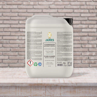 Vloerreiniger beschermt & herstelt professional - 10 liter, vanuit een aanvullend aanzicht van de professionele verpakking