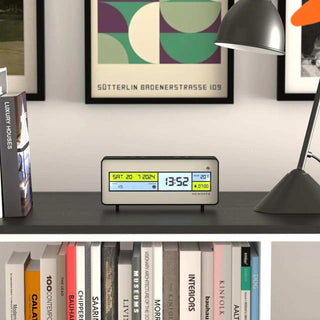 Futurama LCD wekker wit - Het Adres