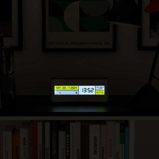 Futurama LCD wekker wit - Het Adres