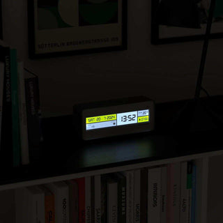 Futurama LCD wekker wit - Het Adres