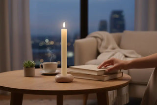 Candelabro Retz mármol 7cm