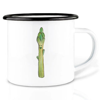 Emaille mok Asperge – 300 ml van Ligarti, duidelijk als hoofdfoto afgebeeld