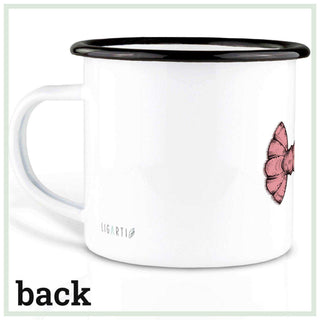 Handgefertigte Emaille-Tasse Hummer 300ml - Het Adres