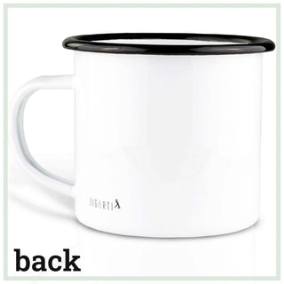 Tasse émaillée faite main Malwina 300ml - Het Adres