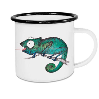 Taza de esmalte hecha a mano atrapa moscas 300ml - Het Adres
