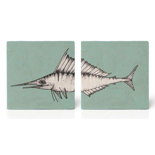 Set aus 7 Untersetzern Sea Creatures - Het Adres